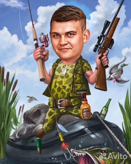 Шаржи на заказ по фото