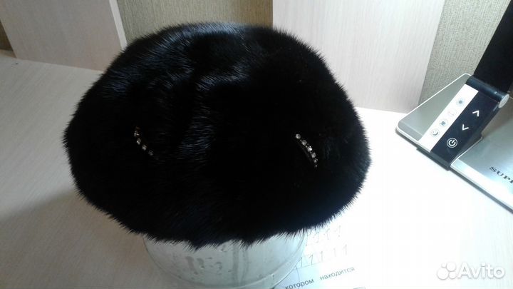 Норковый берет