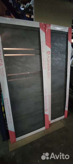 Двери экошпон ф-ка Аэлита цвет бетон