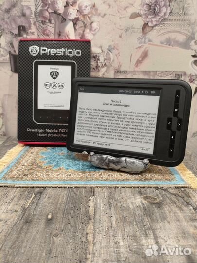 Prestigio Nobile PER3464B (E-Ink, 4GB, динамики)