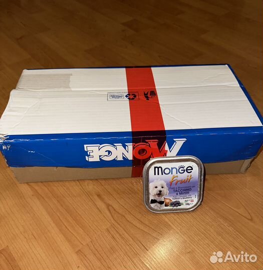 Корм для собак monge влажный