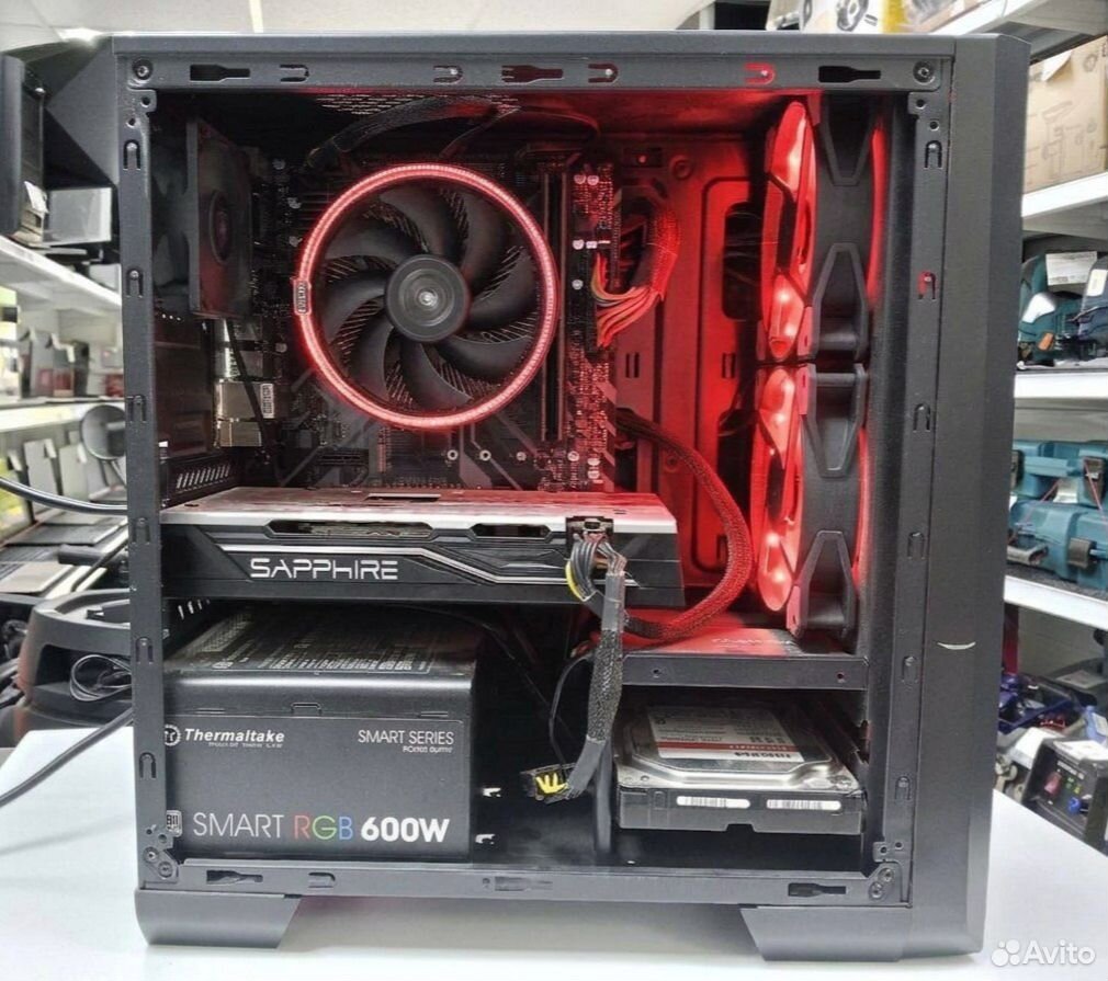 Игровой пк R5 1600/Rx 570-8Гб/16Гб/SSD 128+HDD 1Tб купить в Ростове-на ...