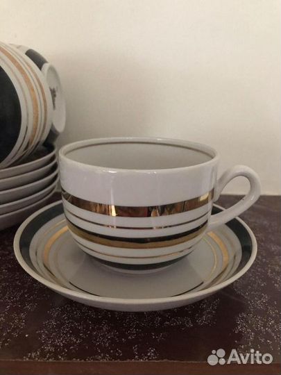 Сервиз фарфоровый Вербилки «Дороги»