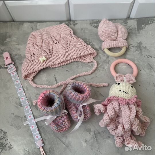 Детские вязаные вещи