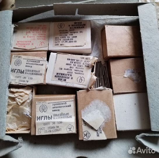 Продам иглы к швейным машинам