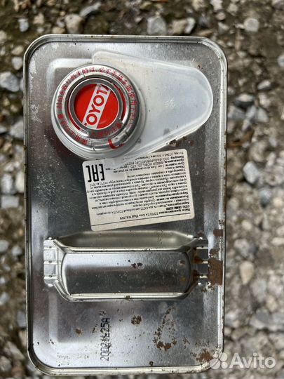 Масло трансмиссионное toyota