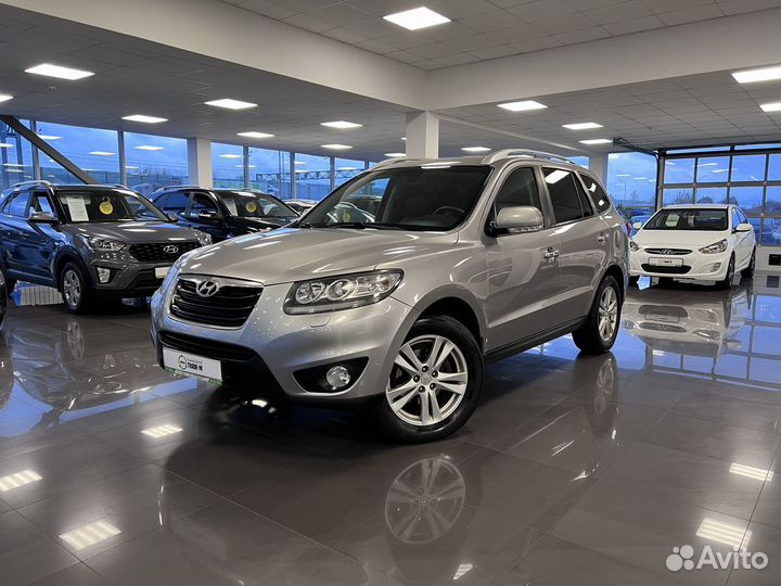 Hyundai Santa Fe 2.2 AT, 2010, 212 168 км