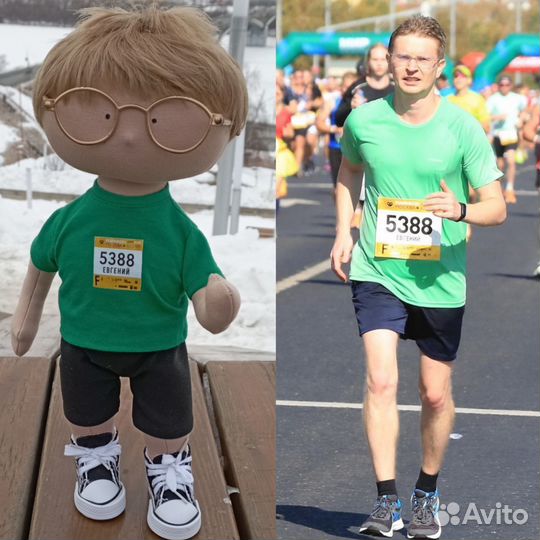 Портретная кукла по фото