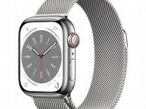 Apple watch 8 stainless steel 45mm silver