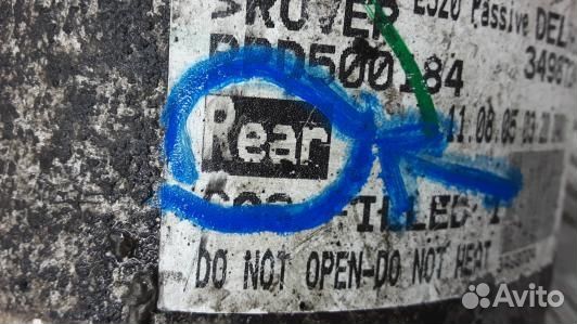 Пневмоподушка задняя land rover range rover sport