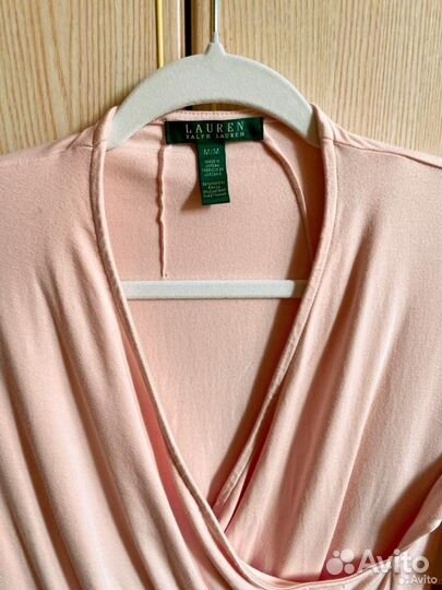Ralph lauren лонгслив блуза с драпировкой оригинал