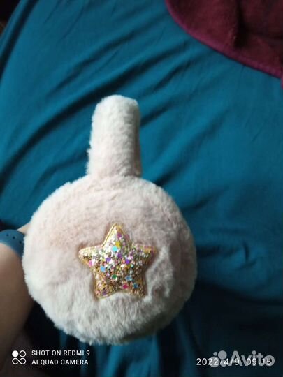 Детские для девочки наушники утипленные