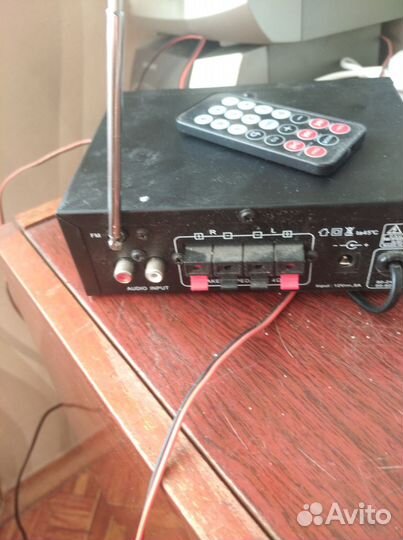 Усилитель звука с bluetooth и колонками