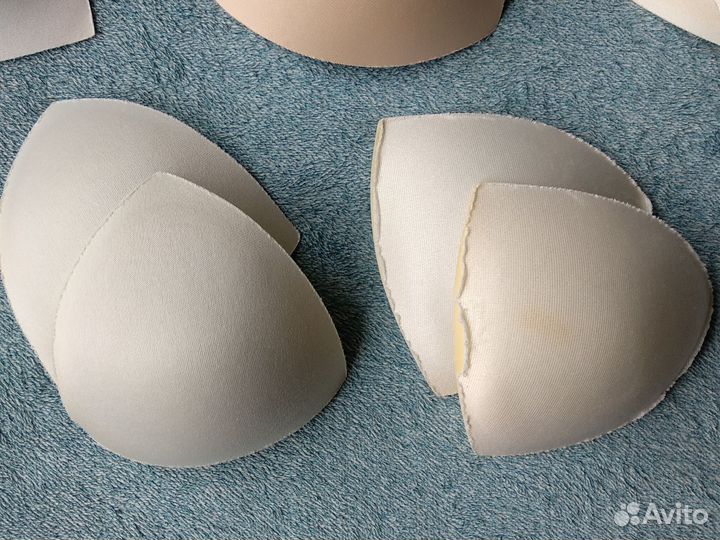 Вкладыши для груди пуш ап для лифчика рA-B бежевые