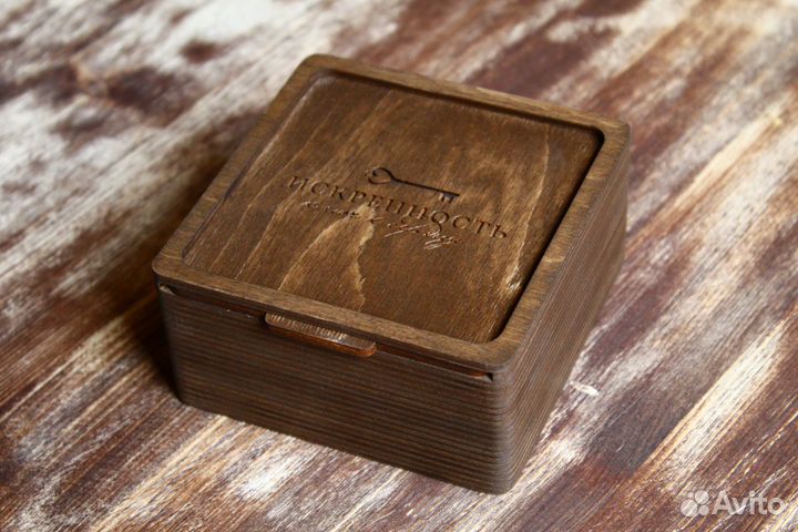 Коробки из дерева под заказ