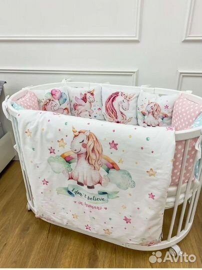 Комплект в детскую кроватку бортики