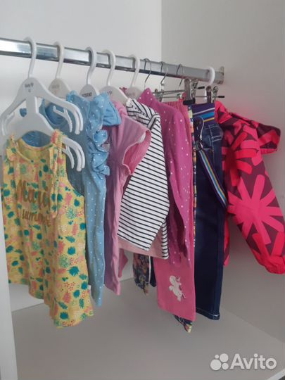 Вещи для девочки 86 92 пакетом