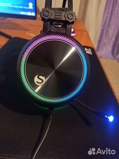 Игровые наушники с микрофоном