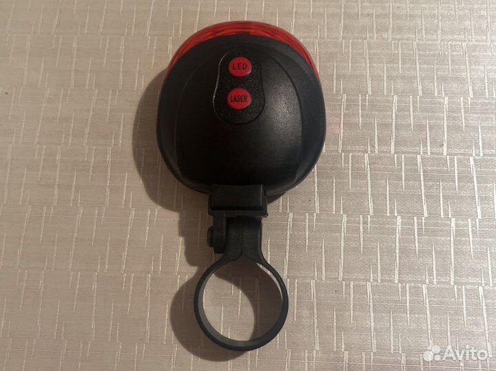 Задний фонарь на велосипед Laser Led