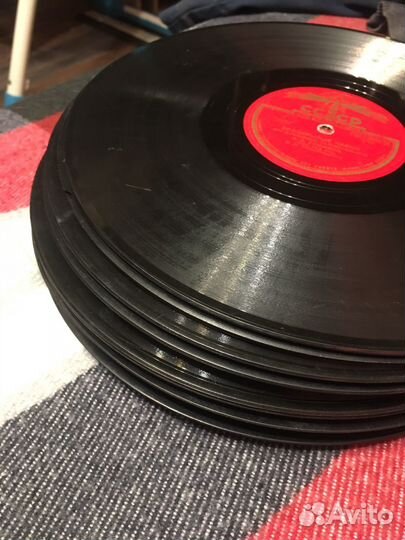 Пластинки на патефон