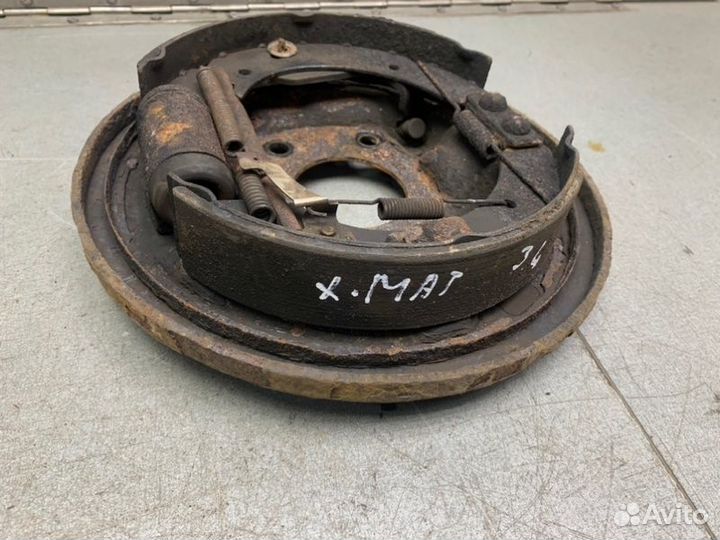 Щит тормозной задний левый Hyundai Matrix 1