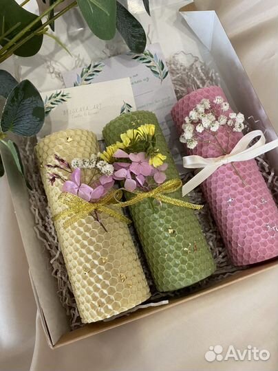 Свечи из вощины