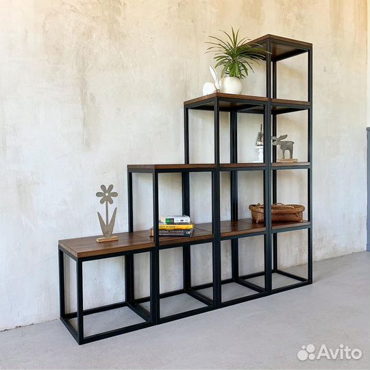 Полка под цветы лофт