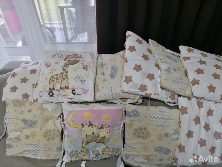 Бортики в кроватку