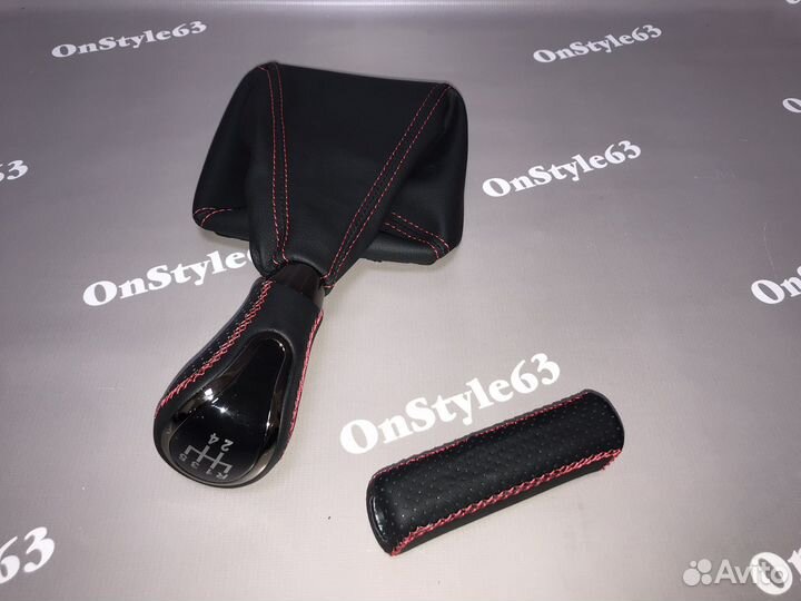 Ручка кпп “В стиле Vesta” +ручка ручника