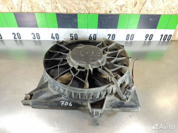 Вентилятор радиатора с диффузором Vaz Granta