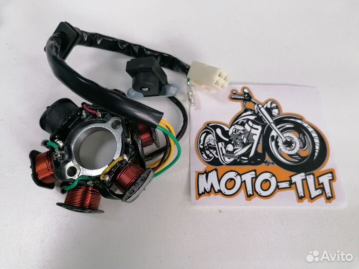 Статор 6 катушек 125сс под электростартер