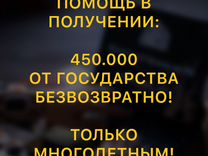 450 000 многодетным