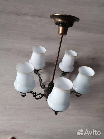 Люстра потолочная бу