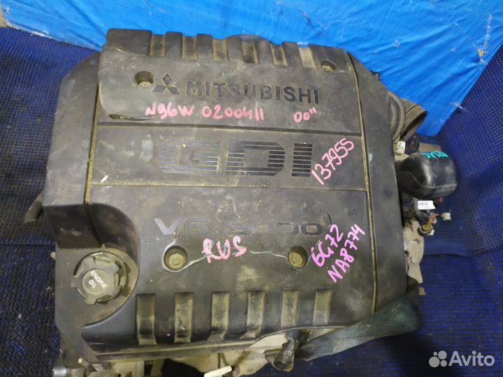 Двигатель Mitsubishi Chariot Grandis N96W 6G72 GDI