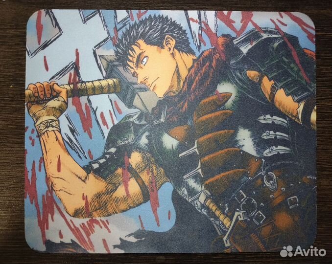 Коврик для мыши Гатс (Берсерк)