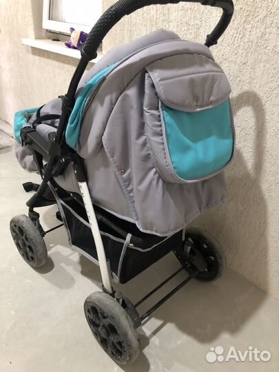 Коляска-трансформер Babyton Melly Blue