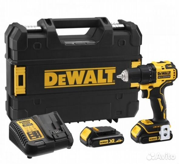 Дрель-шуруповерт Dewalt DCD709S2T-QW