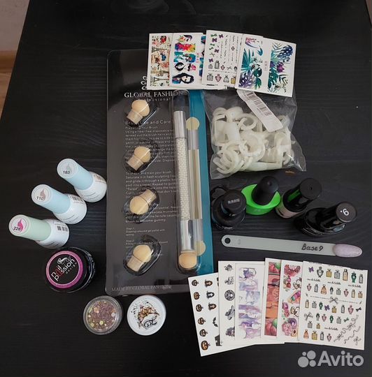 Набор для маникюра, для дизайна ногтей