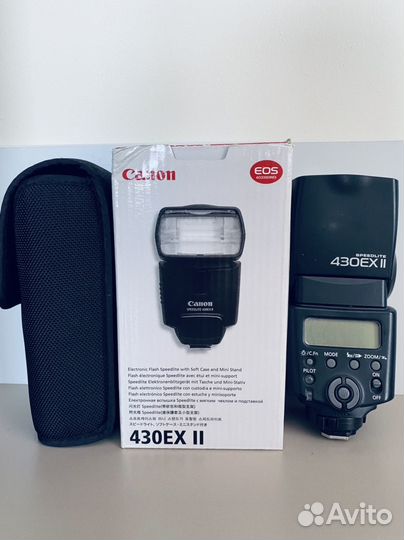 Вспышка камеры Canon seedlite 430EX II