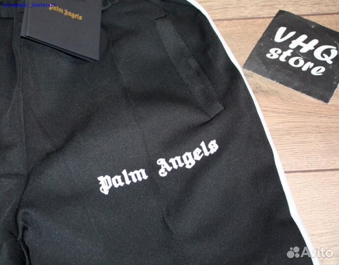 Штаны черные Palm Angels (Арт.38882)