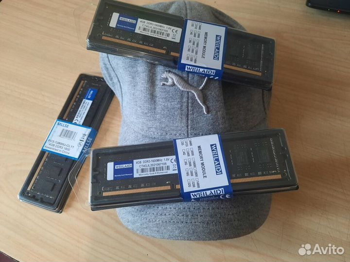 Ddr2\ddr3 на 2/ 4/ 8gb память компьютер\ноутбук