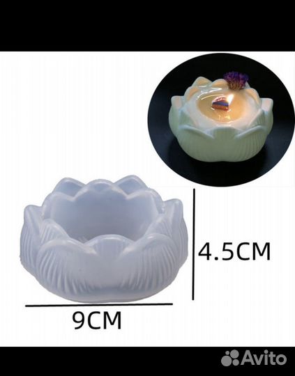 Силиконовые формы для свечей для мыла для гипса