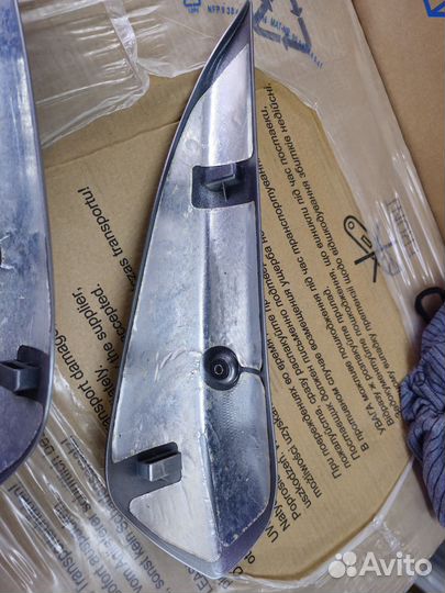 Защита глушителя мотоцикла Kawasaki zx10r 2006-07