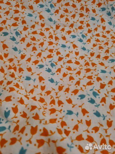 Отрез ткани хлопок СССР