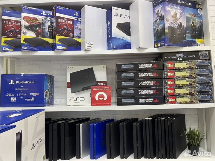 Sony PS3,4,5 рассрочка 6 мес