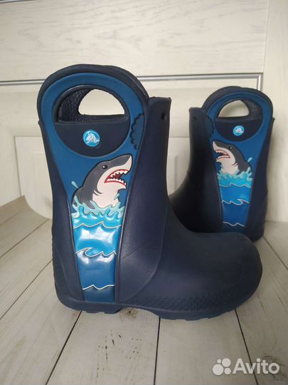 Сапоги crocs c9 резиновые