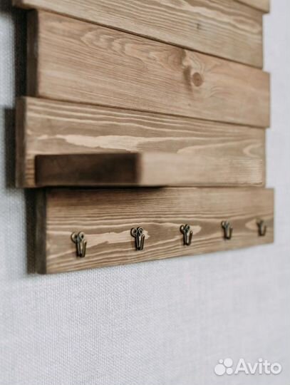 Ключница настенная из дерева