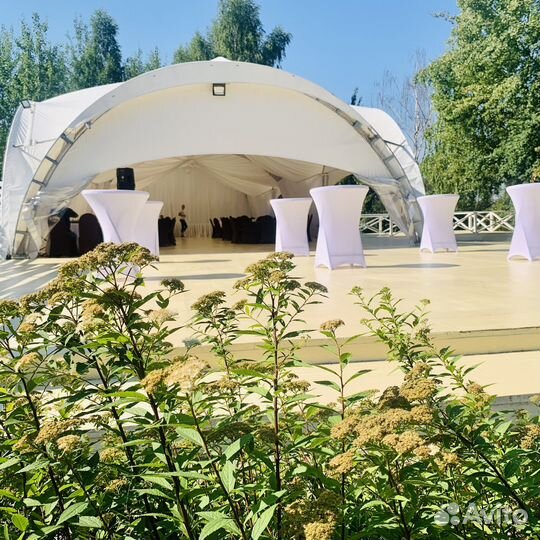 Аренда шатра на свадьбу
