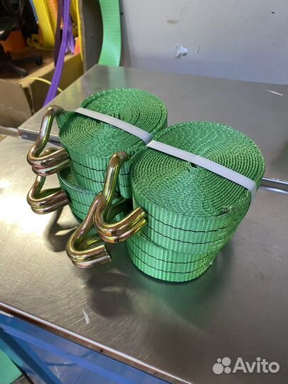 Стяжная лента с крюком для ремня 50 мм 1 шт