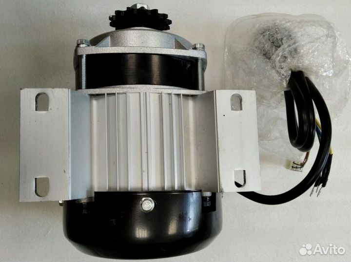 Редукторный электродвигатель 500Вт, 36-48-60В